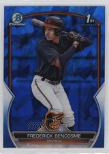 2023 Bowman Sapphire Edition Chrome Prospects Frederick Bencosme #BCP-35 1g5d