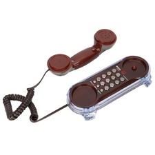 Ancient Nickel Color MT‑025 European Vintage Wall Phone Dialing One Key Set