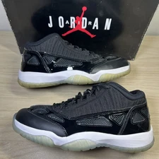 2019 Nike Air Jordan Retro 11 IE "Space Jam" Black/Concord Low Shoes Size 7.5