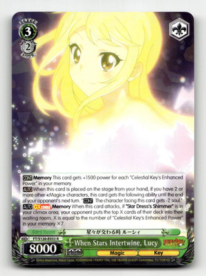 Weiss When Stars Intertwine, Lucy (R) - FAIRY TAIL 100 YEARS QUEST