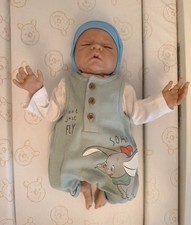 Reborn Baby Doll – Realistic Newborn – Hand Painted – Full Body – Dumbo Outfit