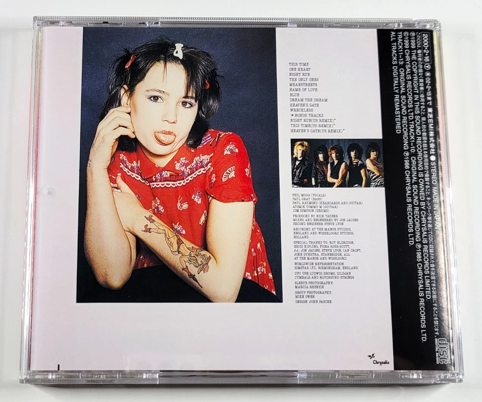 UFO - Misdemeanor (Japanese Exp. Remaster Reissue CD/2000 Chrysalis) 13 Tracks - Image 2 of 3