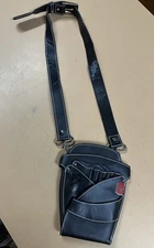 kasho scissor case holster bag holder salon stylist black