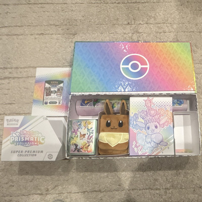 Pokémon TCG Prismatic Evolutions Super Premium Collection Box