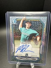 Ryan Sloan 2026 Bowman Chrome Mojo Refractor Auto Seattle Mariners