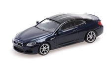 Minichamps 870027302 - BMW M6 Coupe Blue Metallic 2015 - Scale 1:87 -
