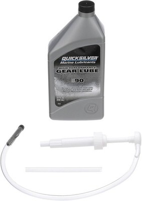 Quicksilver SAE 90 High Performance Gear Lube Pump Kit Mercury Outboard