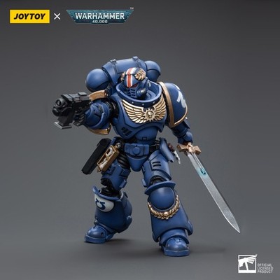 JOYTOY Warhammer 40k 1/18 Actionfigur Ultramarines Primaris-Leutnant Argaranthe
