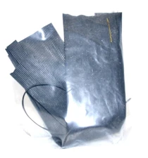 XXX Fine Silicone Rubber Legs Fly Tying 4/Pkg Black #451