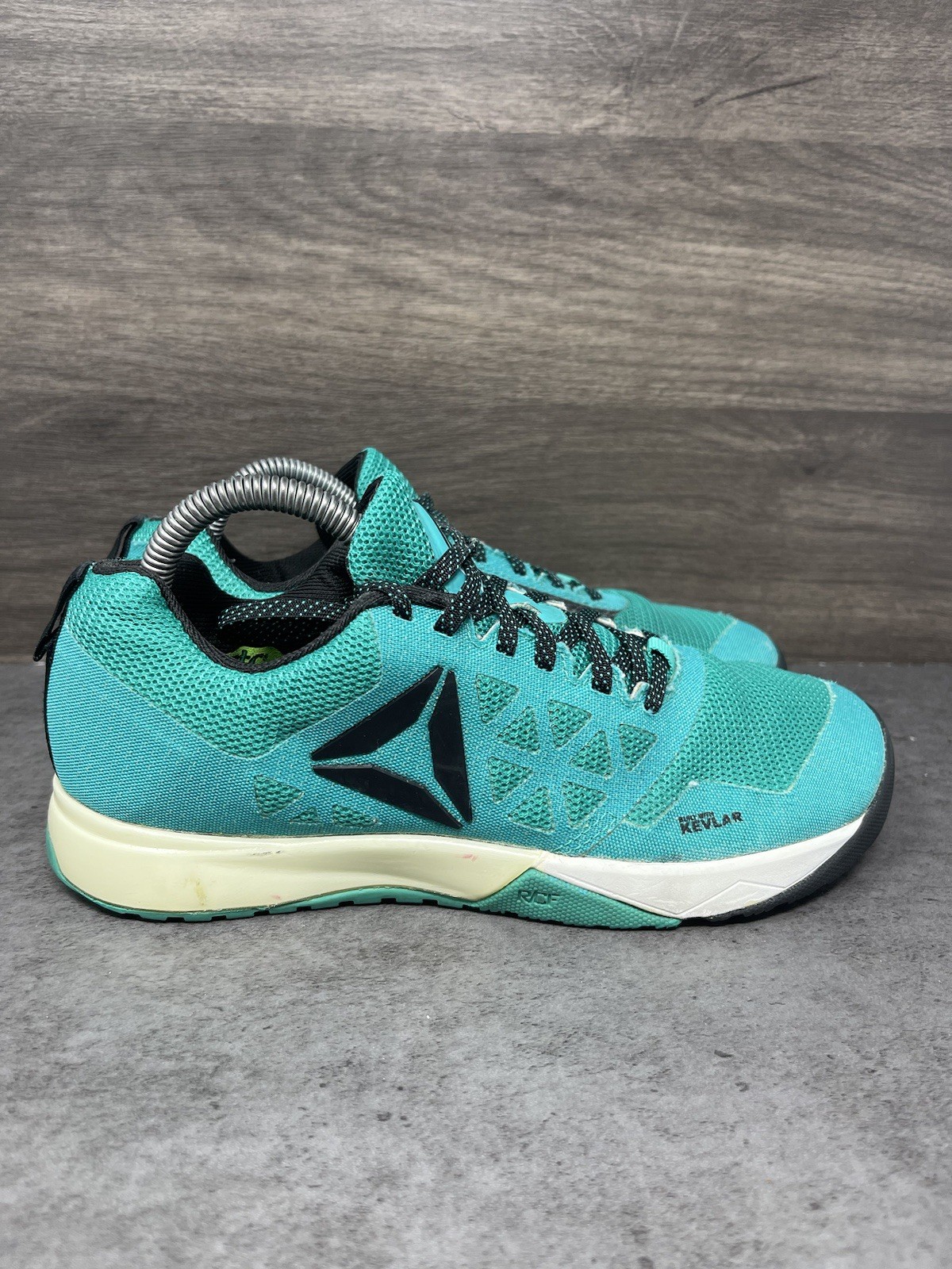 Reebok Crossfit Nano 6.0 Training Shoes Womens Size 8 Teal Black Crossfit  thumbnail 5