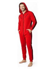 1Onesie Mens Adult Jumpsuit Warm Hooded 1Onesie1 Nightwear All in One Loungewear