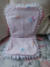 DOLLS PUSH CHAIR/HIGH CHAIR SEAT CUSHION. SMALL SIZE (3)