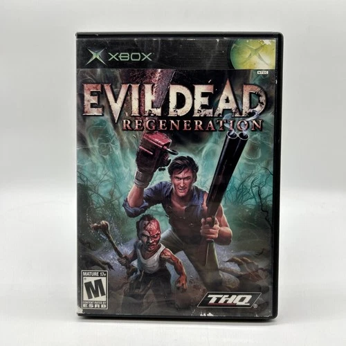 Evil Dead: Regeneration (Microsoft Xbox, 2005) Game Disc + Case - No Manual