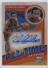 2023 Panini Contenders Optic All-Time 45/125 Rolando Blackman #AT-RBD Auto a8r