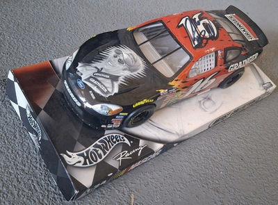 #ad Greg BIFFLE Signed 2004 1:24 Grainger Hot Wheels Racing Car Artist Collection $299.99