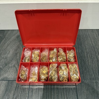 1 KG SORTIMENT MESSING BA UNTERLEGSCHEIBEN 0 - 5 BA GRÖßEN TECHNIK MODELL HOBBY