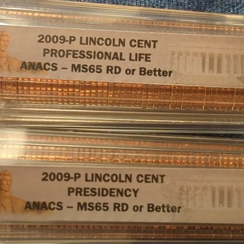 Photo of a 2009-P Lincoln Bicentennial Cent Presidency from an eBay listing that sold on Jul 15, 2026