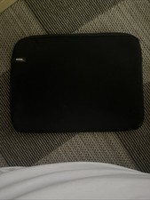 Amazon Basics Black Laptop Sleeve with Zipper Closure 12inch x 15.5inch