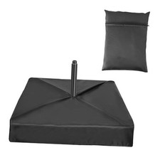 Patio Umbrella Base Cover, 30x30x5 Inch Oxford Cloth Square Waterproof Weight 