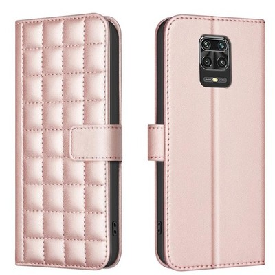 Roségold Hard Leder Case für Redmi Note 9 Pro Max / 9 Pro / 9S