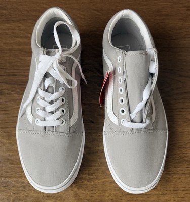 Vans Off The Wall Gray Shoes Sneakers Unisex 500714 Mens 7.5 Womens 9