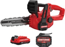 CRAFTSMAN 10" Mini Chainsaw Cordless, V20 Battery & Charger Included
