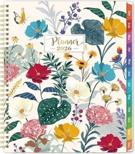 2026 Planner, Weekly and Monthly Calendar Planner, January 2026-December 2026