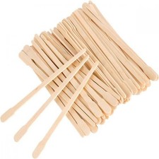100PCS Wooden Waxing Sticks  Hair Removal Applicator for Face  Body Use