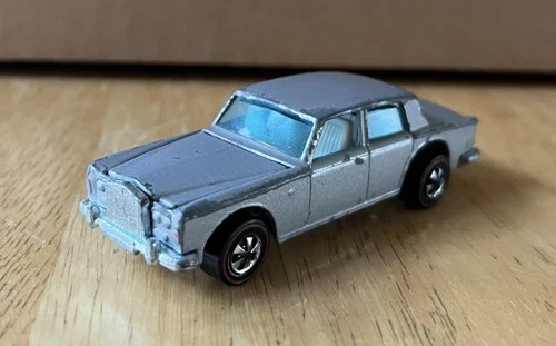 Vintage 1969 Hot Wheels Redline Rolls Royce Silver Shadow.
