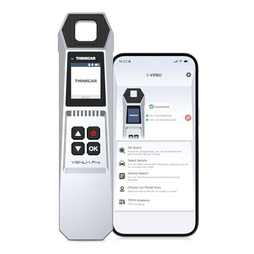 THINKTPMS VENU iPro Handheld Tire Pressure Monitor, Upgrade of G2, 