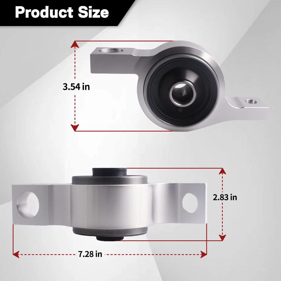 48075-24010 Soporte de brazo de control delantero 2 piezas compatible con Lexus GS F 2016-2020 Foto 3 de 4