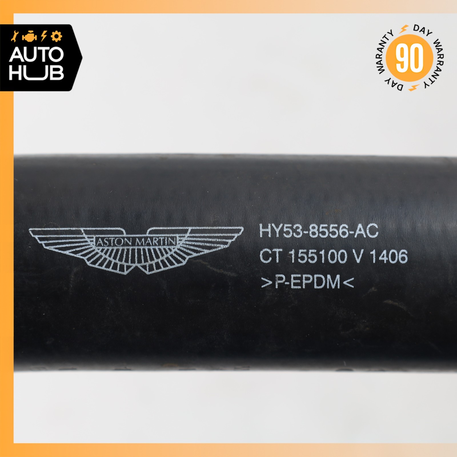 Aston Martin DB11 5.2L Engine Water Coolant Hose Pipe Line HY538556AC OEM