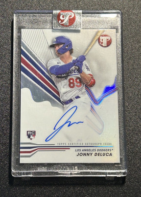 Johnny Deluca Encased RC Auto - 2024 Topps Pristine PA-JD LA Dodgers  