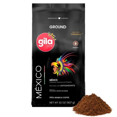 Ground Coffee Medium Roast Mexico 32oz 1 PCS 100% Arabica Chocolate Almond