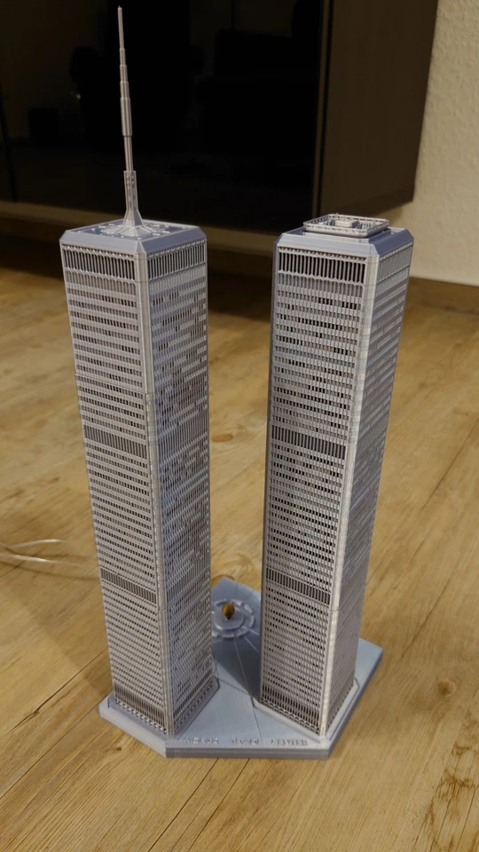 New York World Trade Center Plaza 3D LED Beleuchtung - Bild 2 von 4