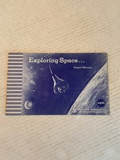 Vintage 1960's Nasa Brochure Exploring Space Project Mercury