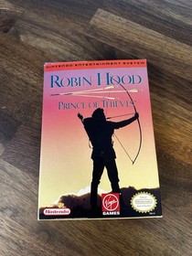 Robin Hood: Prince of Thieves Nintendo NES, w/ Original Box & Manual