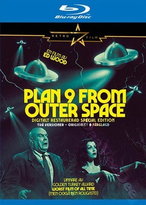 Plan 9 from Outer Space NEW Cult Blu-Ray Disc Edward D. Wood Jr. Gregory Walcott