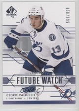 2014-15 SP Authentic Future Watch 850/999 Cedric Paquette #236 x6g