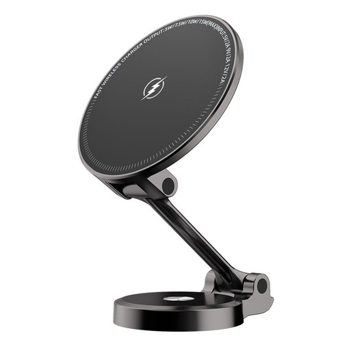 15W Wireless Charger Ergonomisches Design Schnellladefähigkeit Autozubehör - Photo 9/12