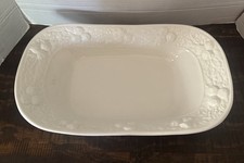 ITALIAN Embossed Serving Dish Made In Italy C...