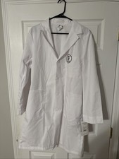 Men&rsquo;s Lab Coat- White Swan Brands Size Medium