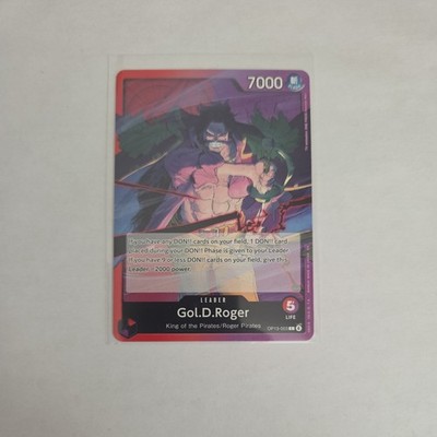 One Piece Gol D. Roger OP13-003 Leader OP-13 Carrying On His Will Mint QckShip