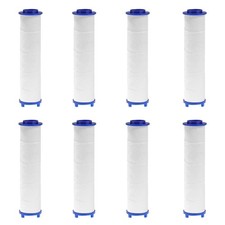 Ersatzfilter für Duschkopf PP Baumwolle 8 Stück Weichwasser Chlor Filter