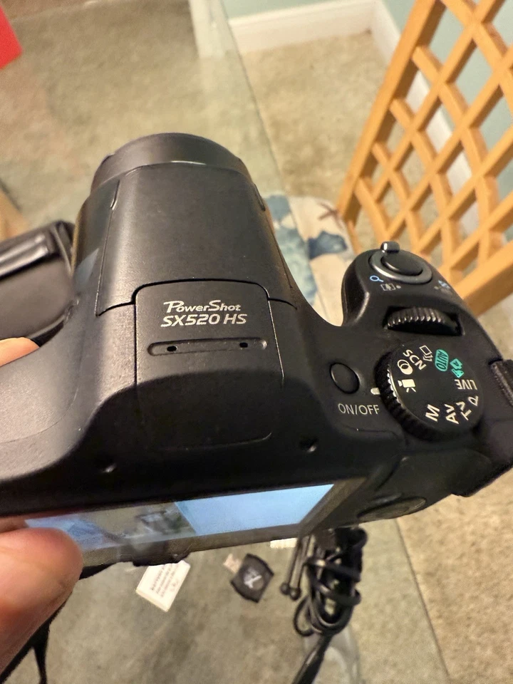 Cámara digital Canon PowerShot SX520 HS 16,0 MP negra HD 42x zoom completa ✅ Foto 4 de 4