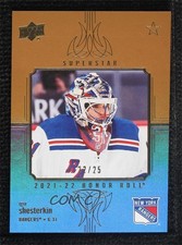 2021-22 Upper Deck Series 1 Honor Roll Gold Rainbow 22/25 Igor Shesterkin 00d2