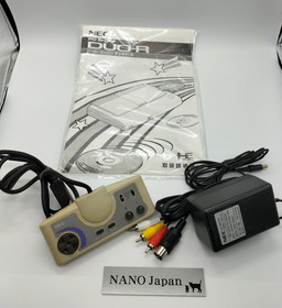NEC PC Engine DUO-R console PI-TG10 tested Boxset TESTED CD＆Hucard working