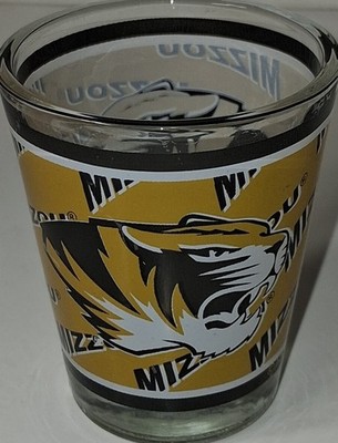 Missouri Tigers Collectible Premium 2oz Shot Glass (Heavy Duty) Let's Go Tigers 