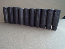 Snap-On 10 Pc Deep Impact Socket Lot 1/2