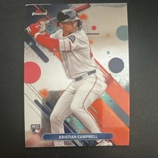 Topps Finest Kristian Campbell Red Sox #98 Rookie Card